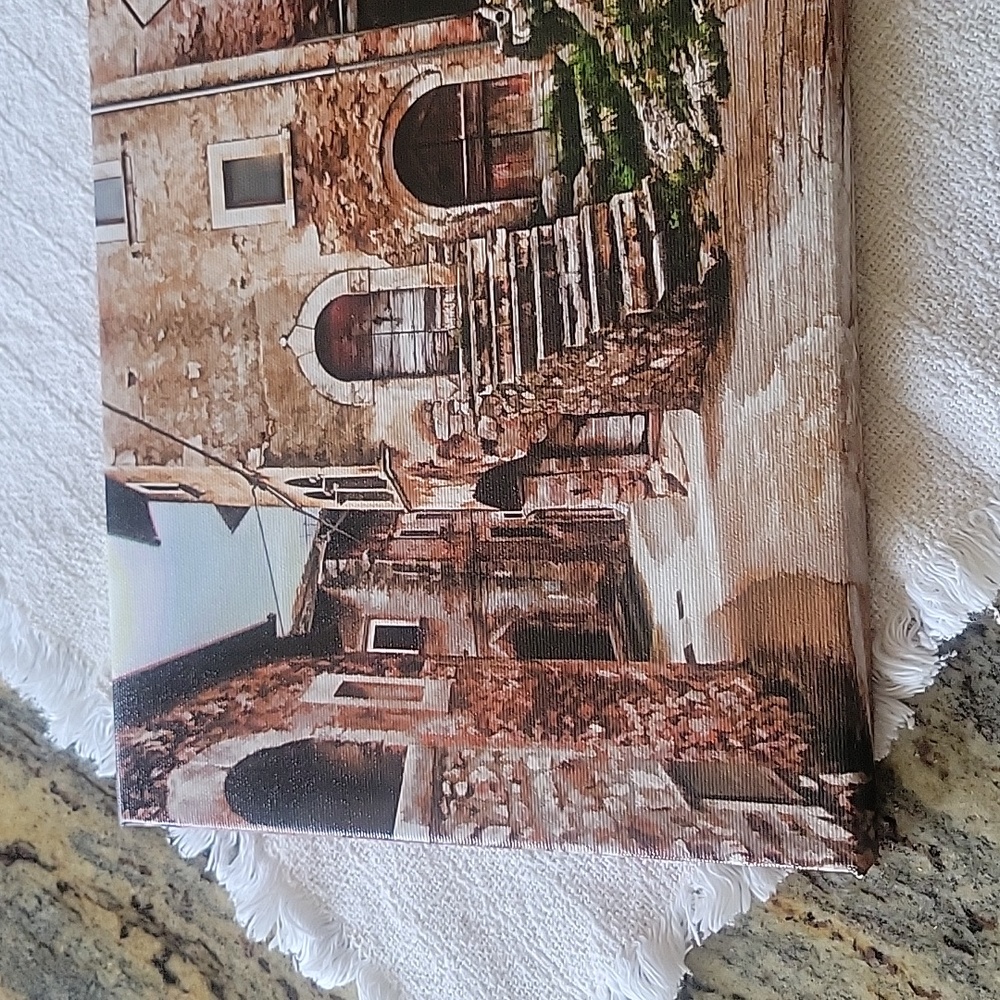 Picture on stretched canvas-Street in Italy❤️ - Picture 3 of 7